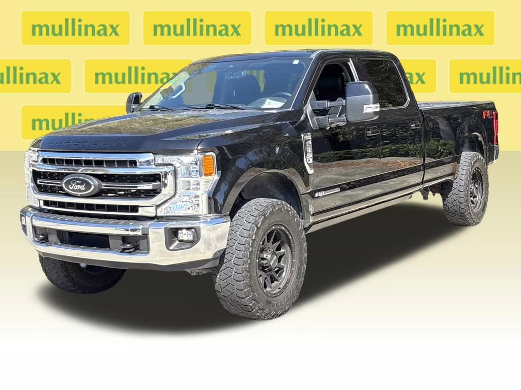 2021 Black Metallic Ford Super Duty F-350 SRW Lariat 4X4 Truck
