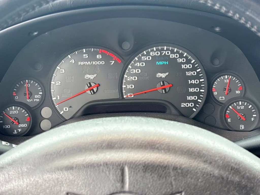 2003 Medium Spiral Gray Metallic Chevrolet Corvette Base RWD Coupe