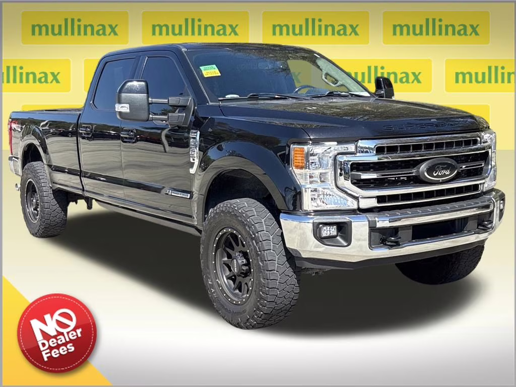 2021 Black Metallic Ford Super Duty F-350 SRW Lariat 4X4 Truck