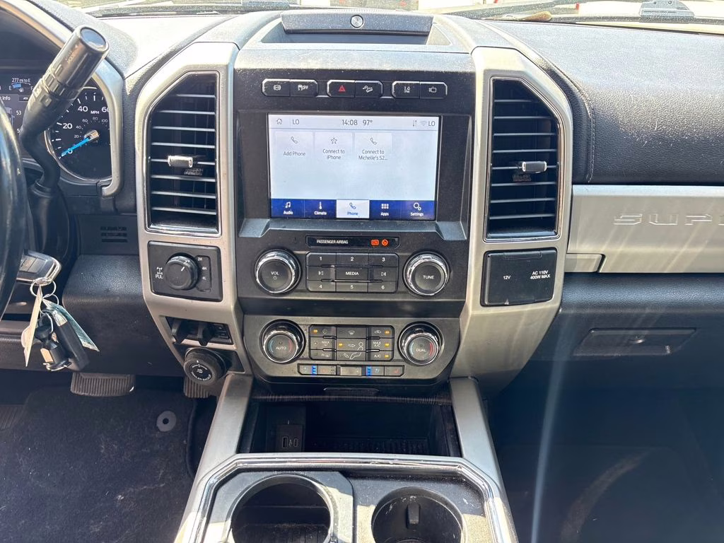 2021 Black Metallic Ford Super Duty F-350 SRW Lariat 4X4 Truck