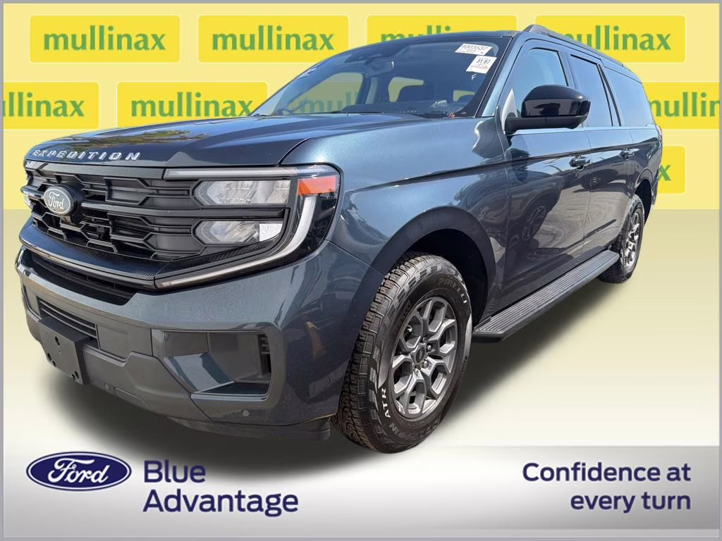 2025 Blue Metallic Ford Expedition Max Active RWD SUV