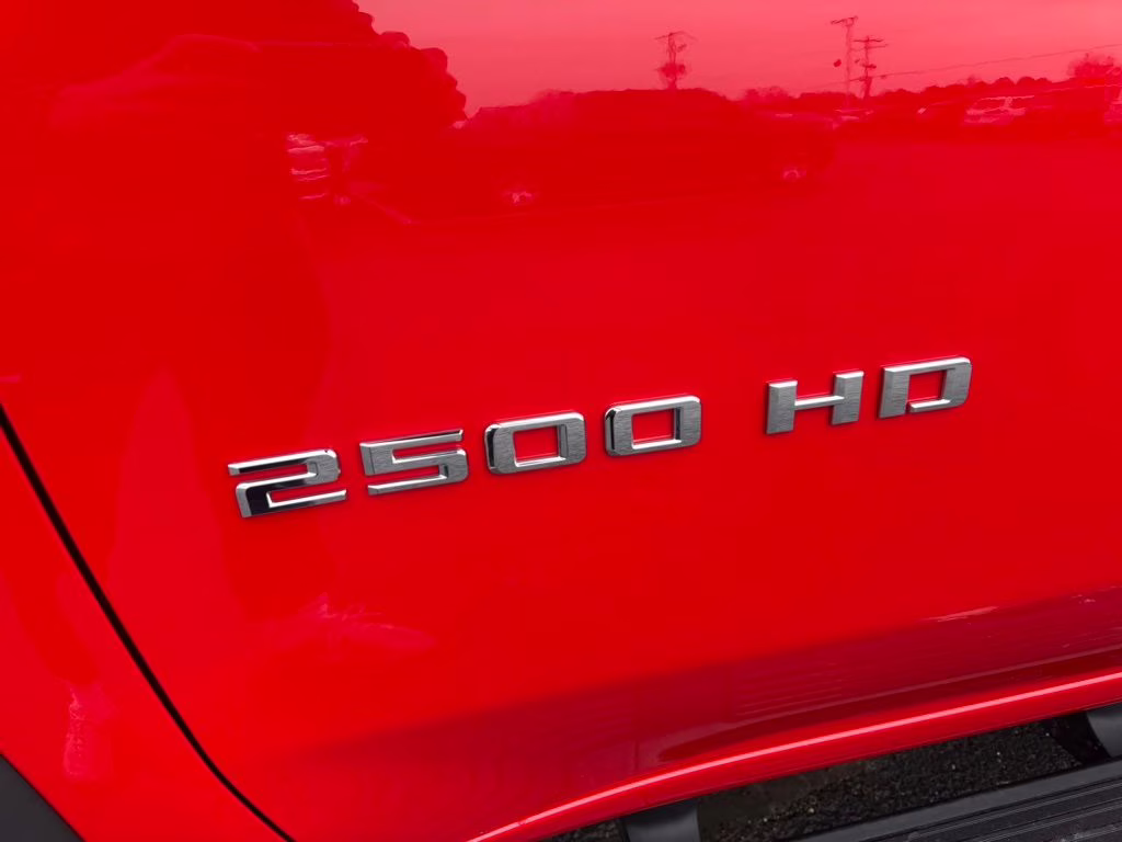 2025 Red Hot Chevrolet Silverado Custom 4X4 Truck