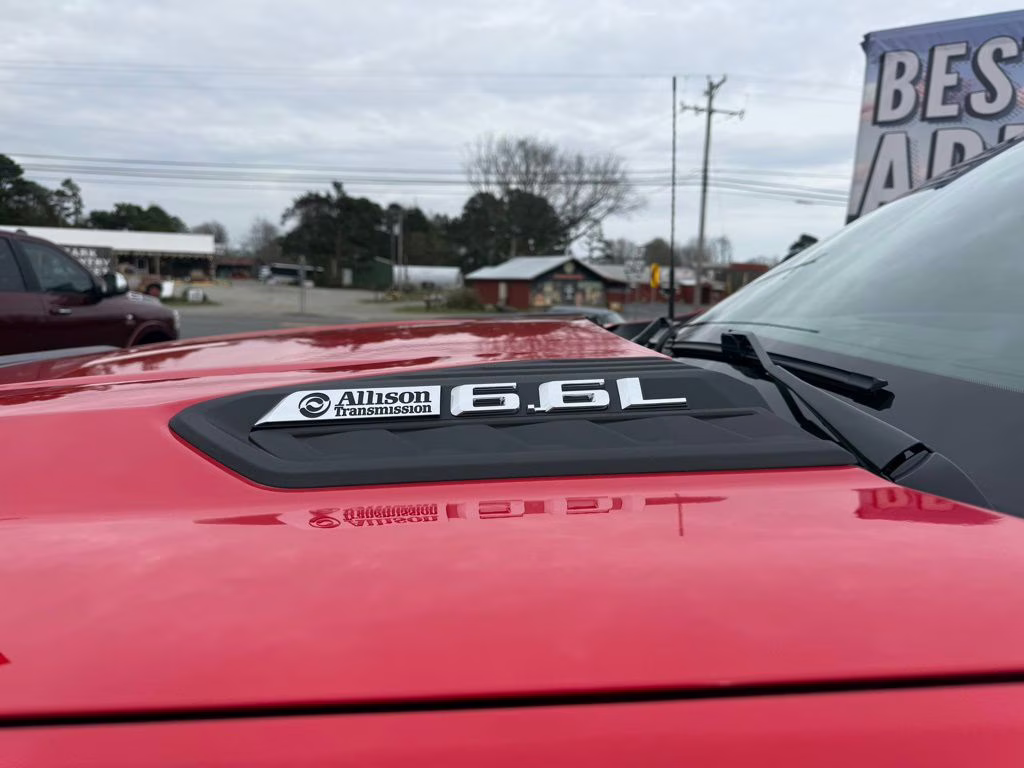 2025 Red Hot Chevrolet Silverado Custom 4X4 Truck