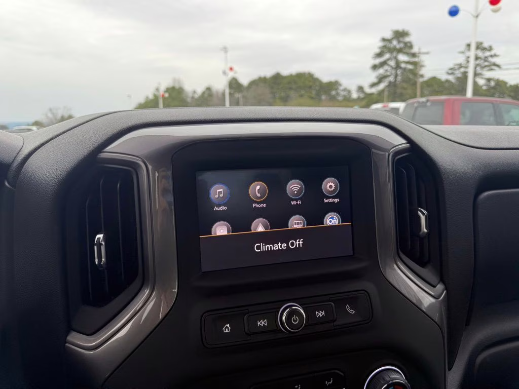 2025 Red Hot Chevrolet Silverado Custom 4X4 Truck