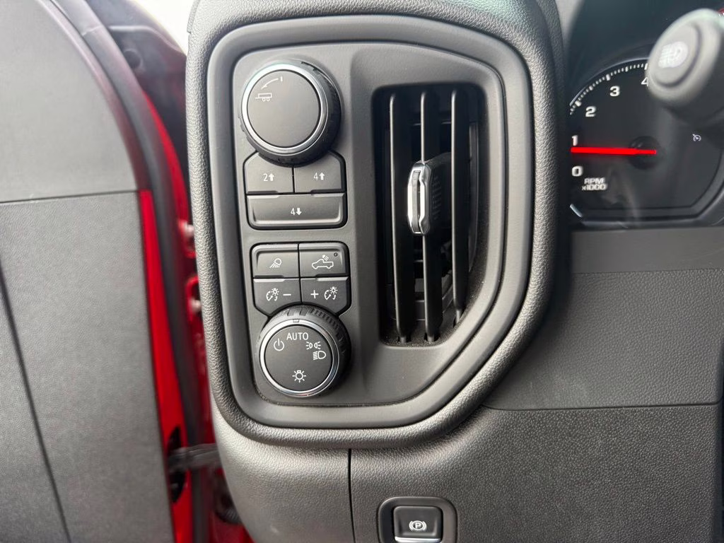 2025 Red Hot Chevrolet Silverado Custom 4X4 Truck