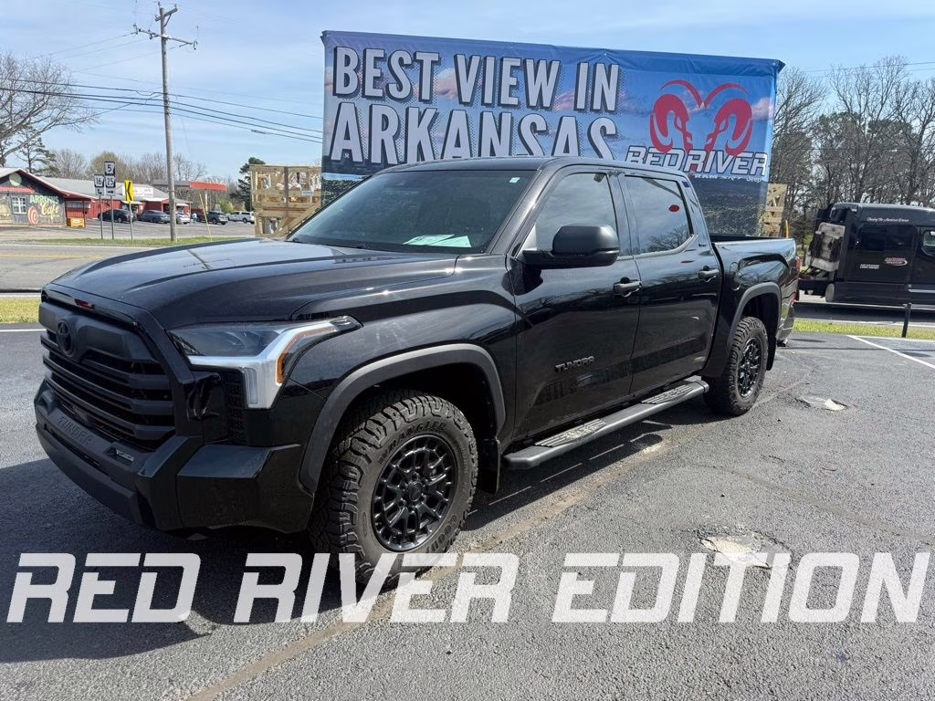 2025 Midnight Black Metallic Toyota Tundra SR5 4X4 Truck