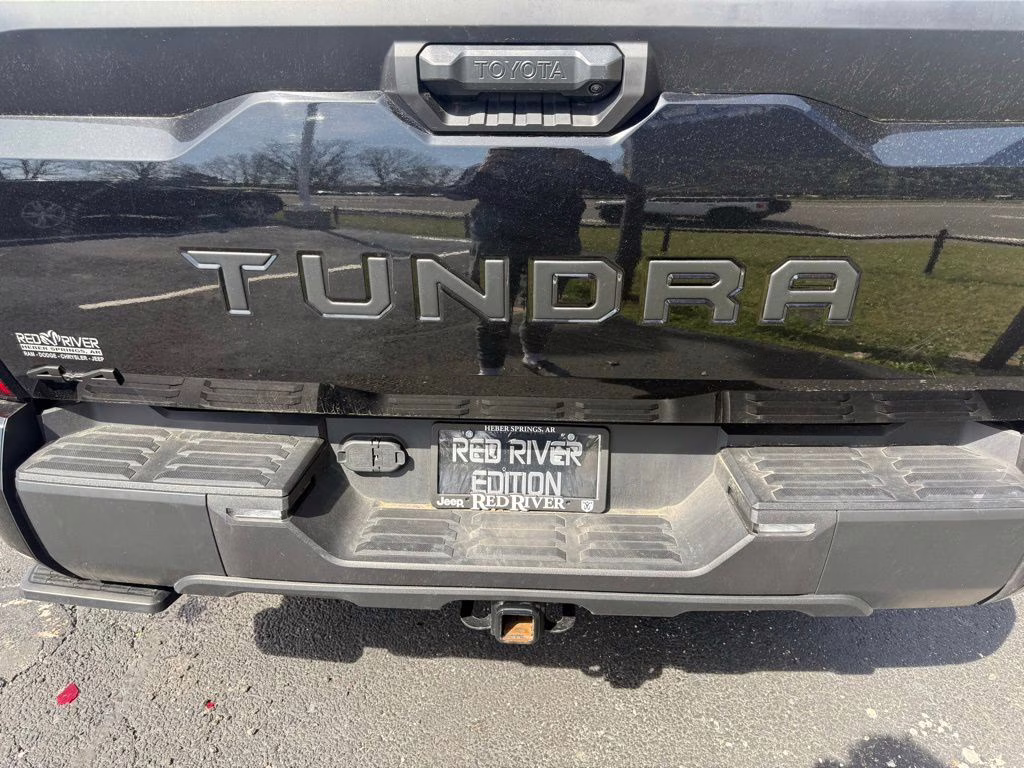 2025 Midnight Black Metallic Toyota Tundra SR5 4X4 Truck