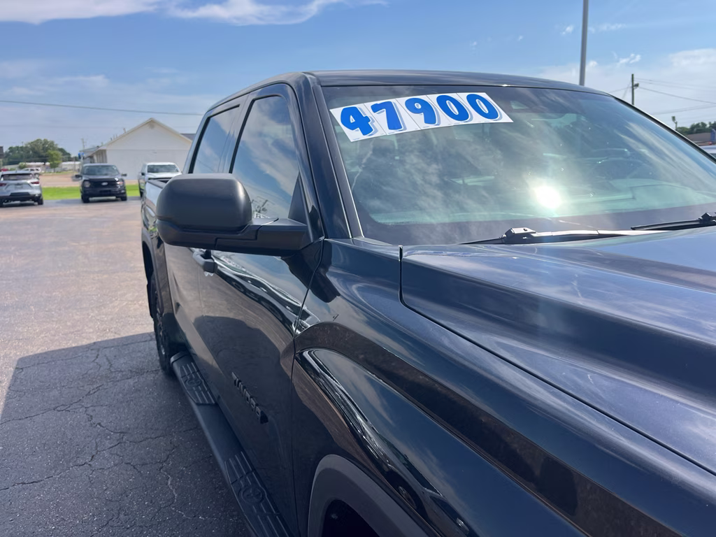 2025 Midnight Black Metallic Toyota Tundra SR5 4X4 Truck