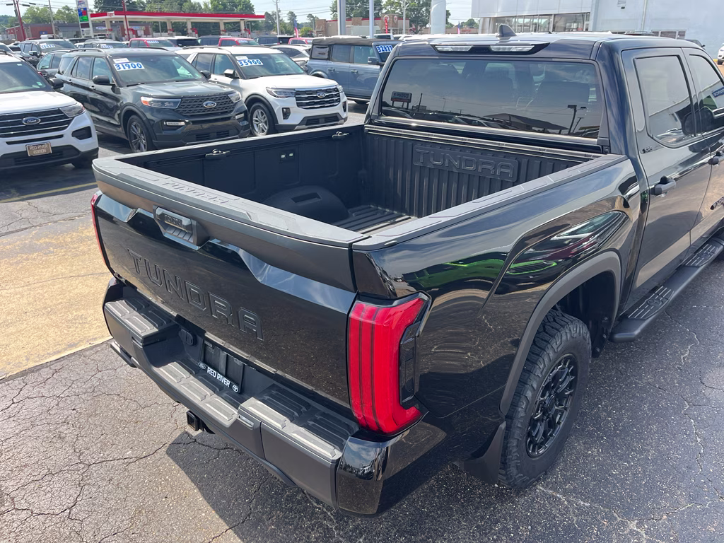 2025 Midnight Black Metallic Toyota Tundra SR5 4X4 Truck