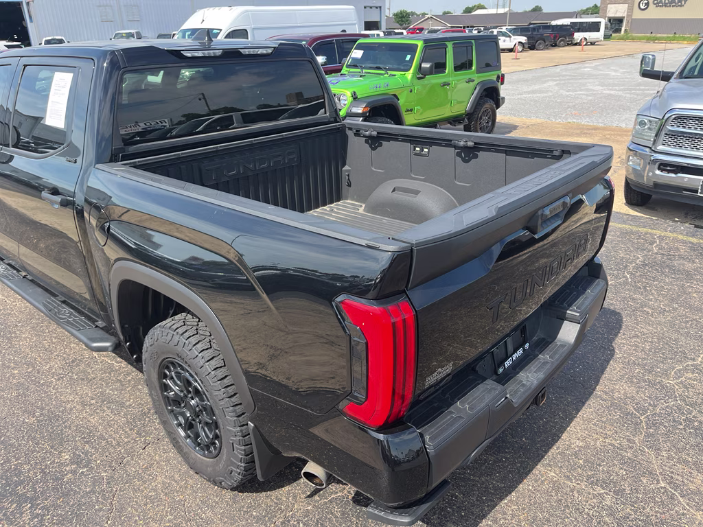 2025 Midnight Black Metallic Toyota Tundra SR5 4X4 Truck