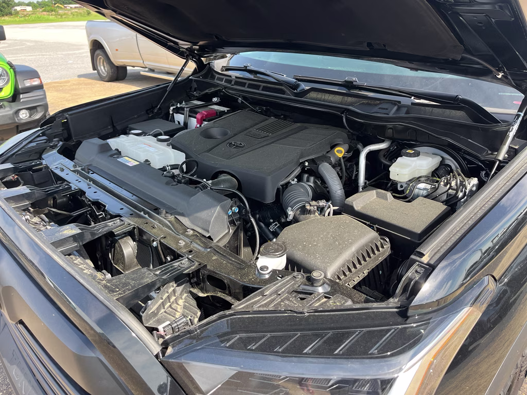 2025 Midnight Black Metallic Toyota Tundra SR5 4X4 Truck