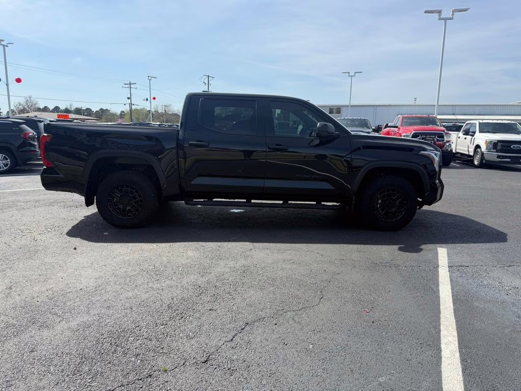 2025 Midnight Black Metallic Toyota Tundra SR5 4X4 Truck