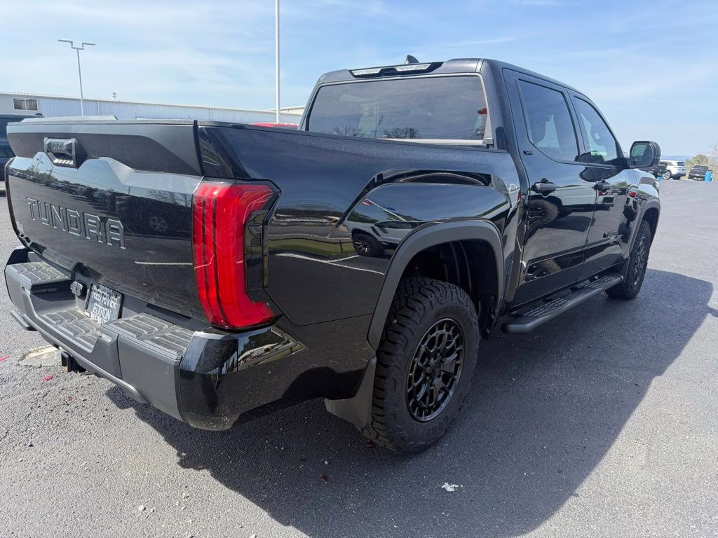 2025 Midnight Black Metallic Toyota Tundra SR5 4X4 Truck