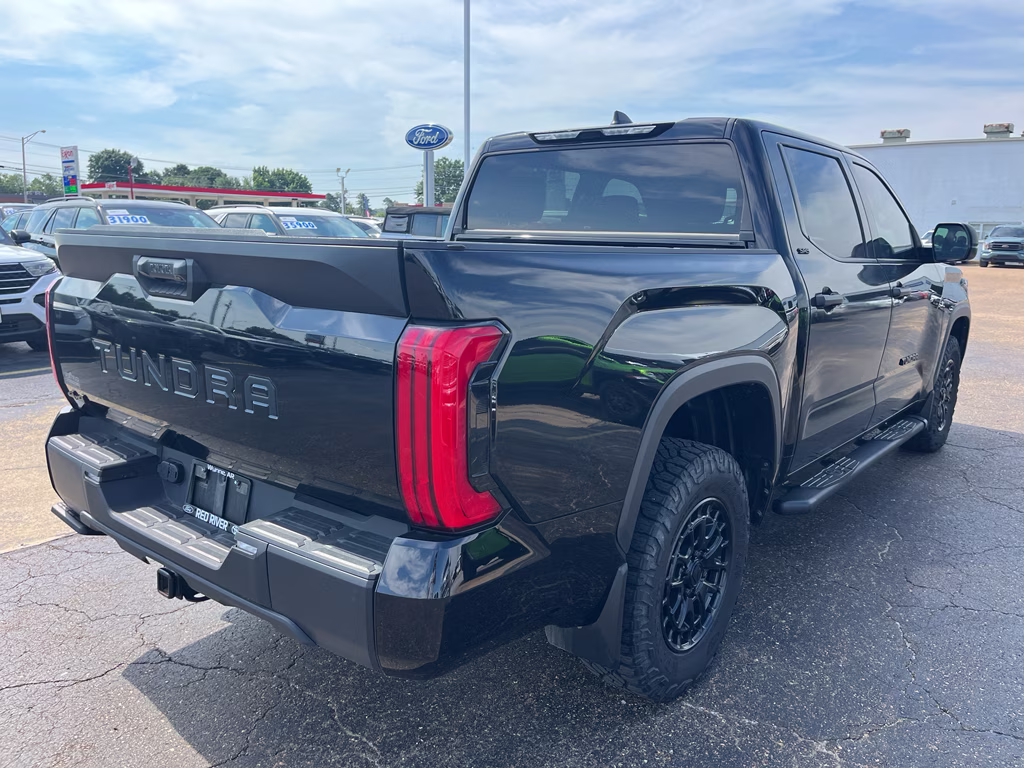 2025 Midnight Black Metallic Toyota Tundra SR5 4X4 Truck