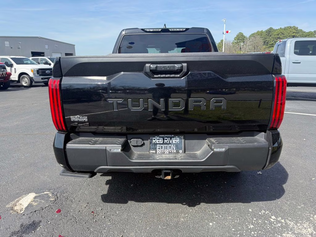 2025 Midnight Black Metallic Toyota Tundra SR5 4X4 Truck