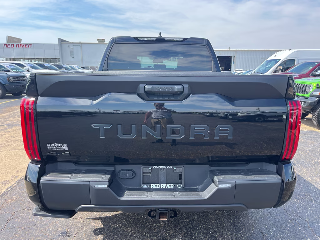 2025 Midnight Black Metallic Toyota Tundra SR5 4X4 Truck