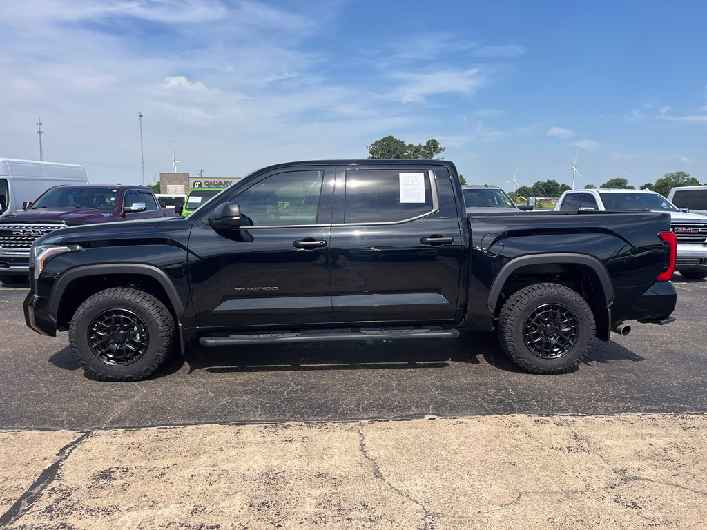 2025 Midnight Black Metallic Toyota Tundra SR5 4X4 Truck