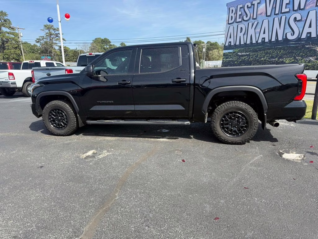 2025 Midnight Black Metallic Toyota Tundra SR5 4X4 Truck