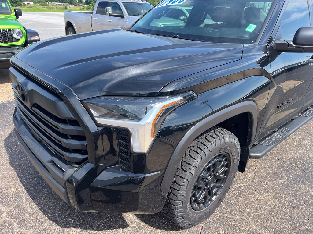 2025 Midnight Black Metallic Toyota Tundra SR5 4X4 Truck