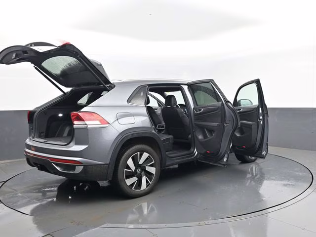 2025 Gray Volkswagen Atlas Cross Sport 2.0T SE w/Technology AWD SUV