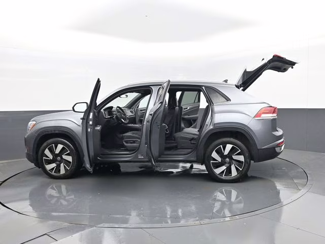 2025 Gray Volkswagen Atlas Cross Sport 2.0T SE w/Technology AWD SUV