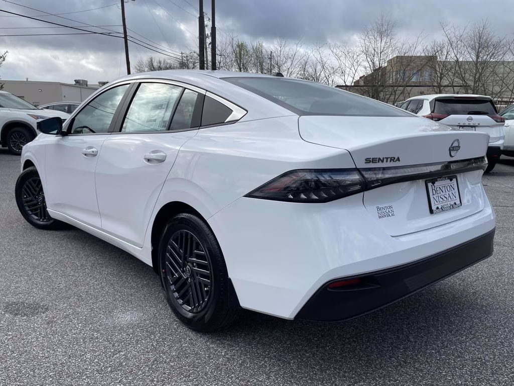 2026 Fresh Powder Nissan Sentra SV FWD Sedan