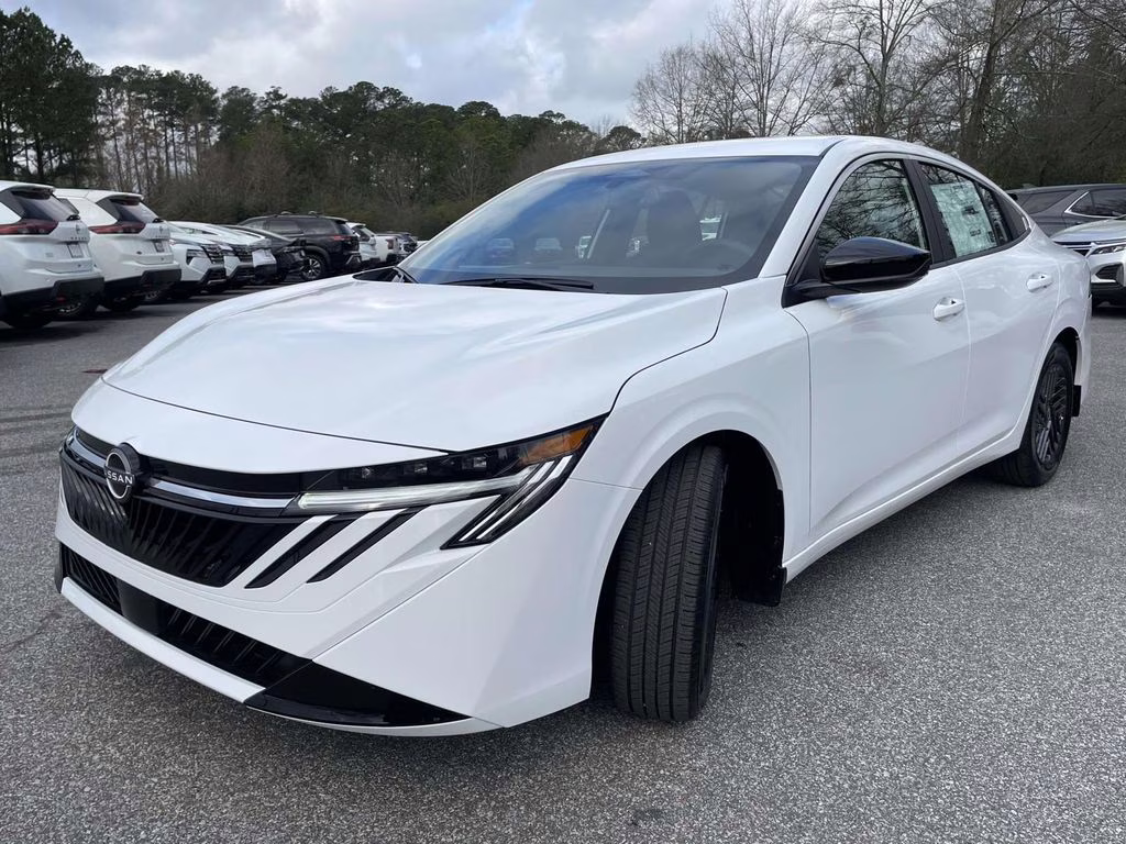 2026 Fresh Powder Nissan Sentra SV FWD Sedan