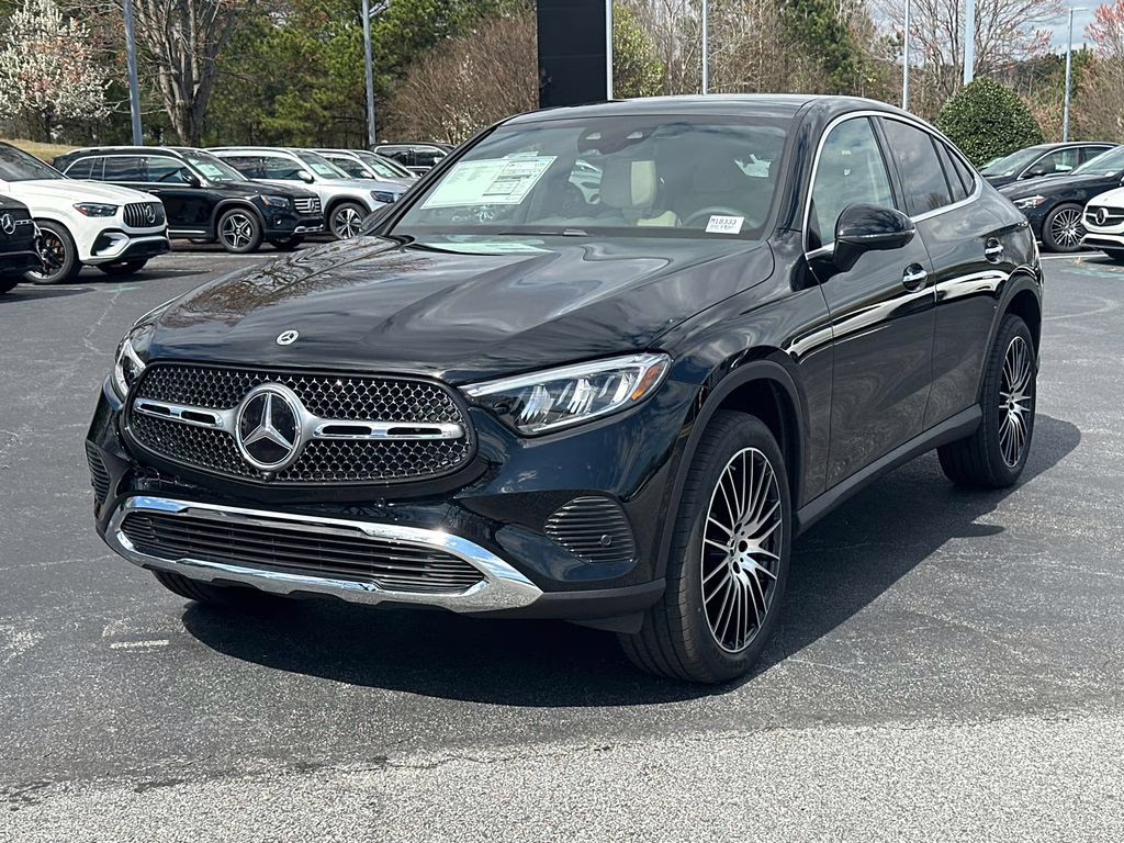 2026 Black Mercedes-Benz GLC GLC 300 Coupe AWD SUV