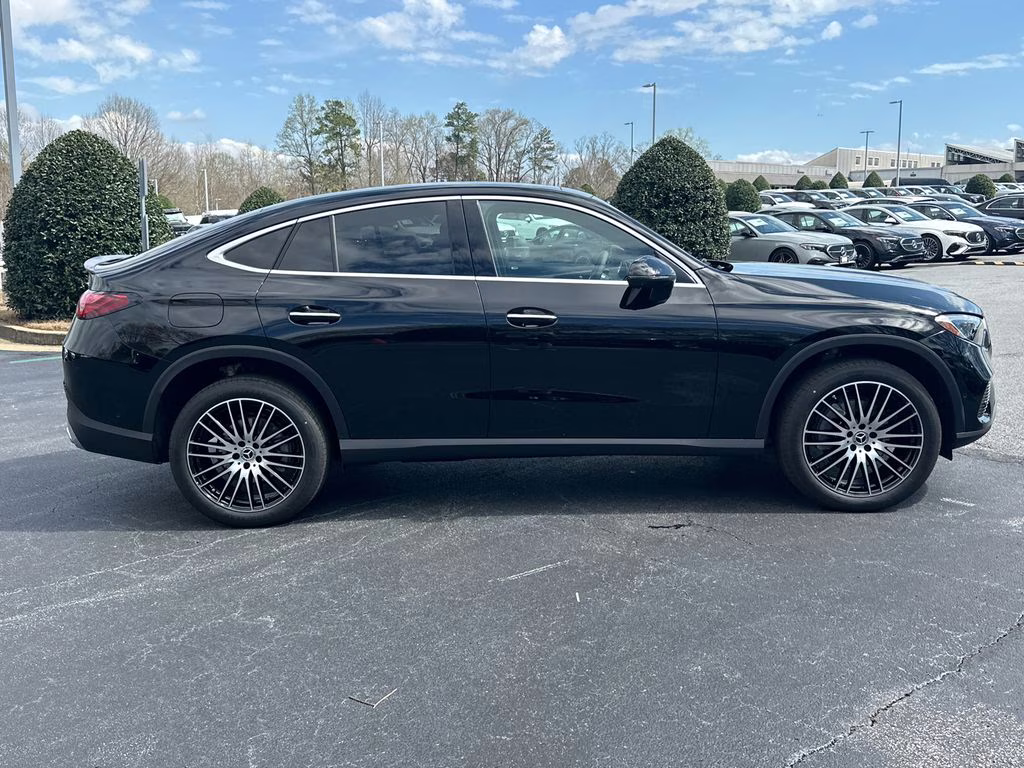 2026 Black Mercedes-Benz GLC GLC 300 Coupe AWD SUV
