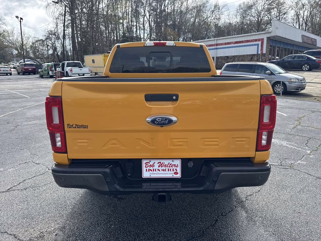 2021 Cyber Orange Metallic Tricoat Ford Ranger XLT 4X4 Truck