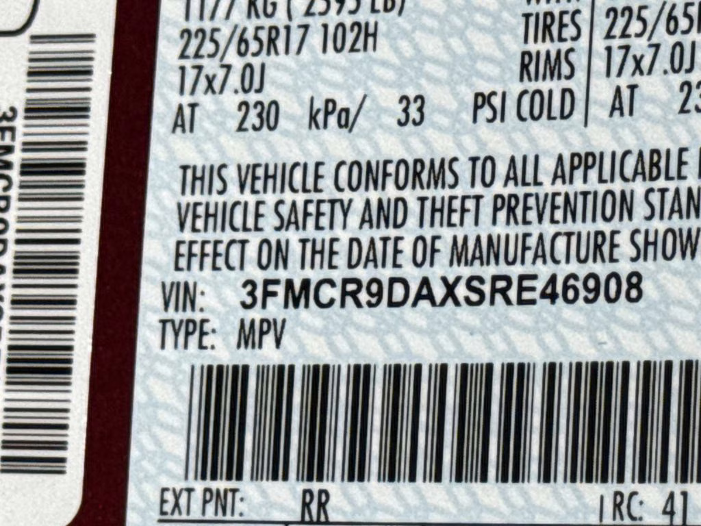 2025 Ruby Red Metallic Ford Bronco Sport Badlands 4X4 SUV