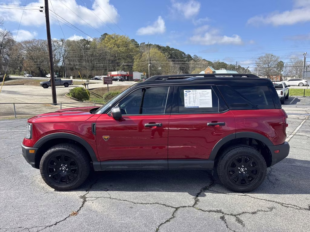 2025 Ruby Red Metallic Ford Bronco Sport Badlands 4X4 SUV