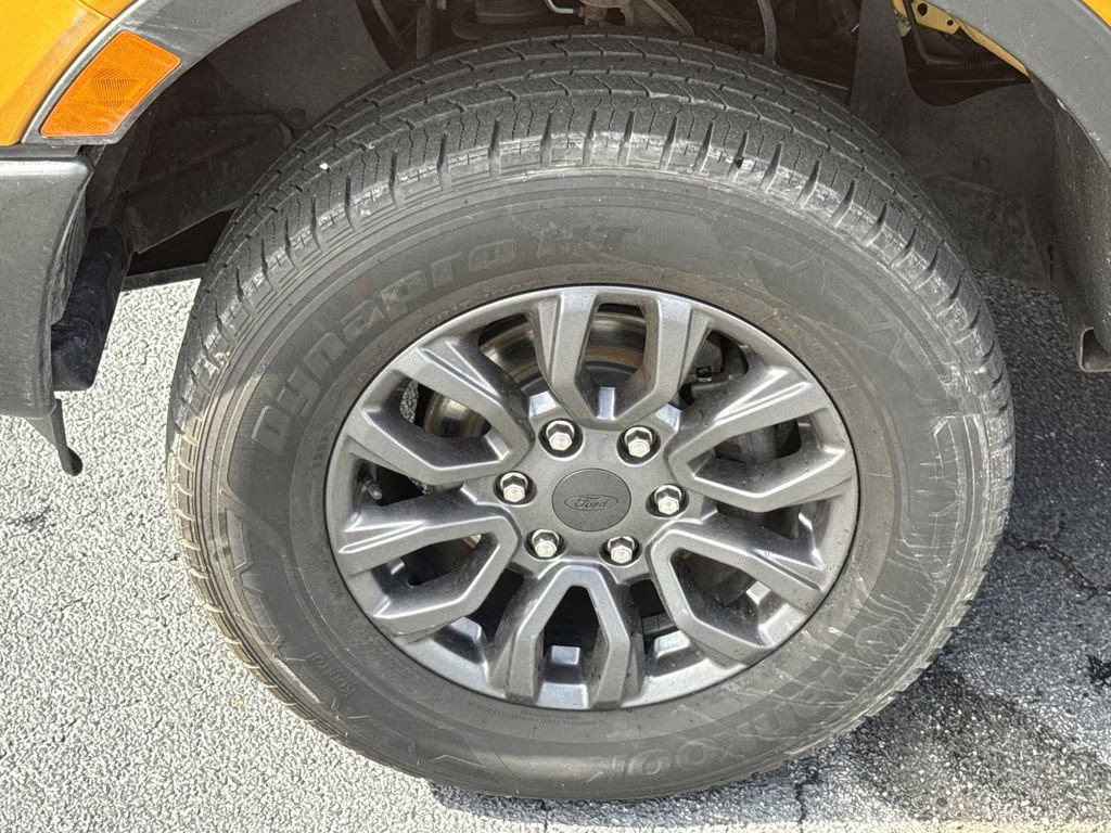 2021 Cyber Orange Metallic Tricoat Ford Ranger XLT 4X4 Truck