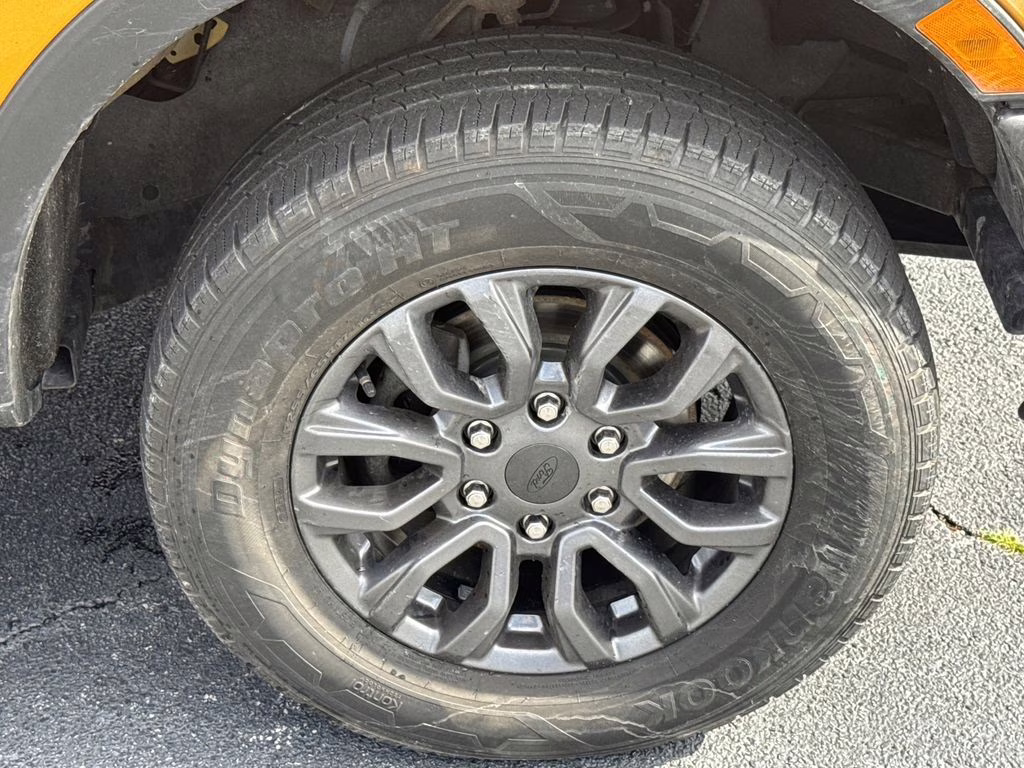 2021 Cyber Orange Metallic Tricoat Ford Ranger XLT 4X4 Truck