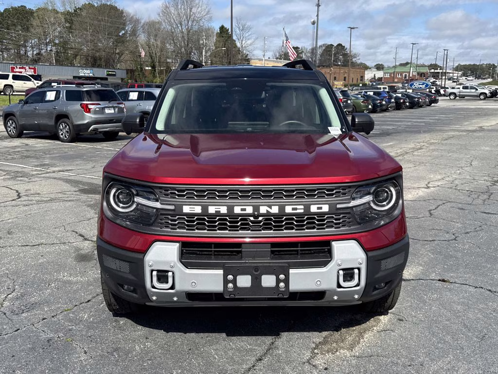 2025 Ruby Red Metallic Ford Bronco Sport Badlands 4X4 SUV