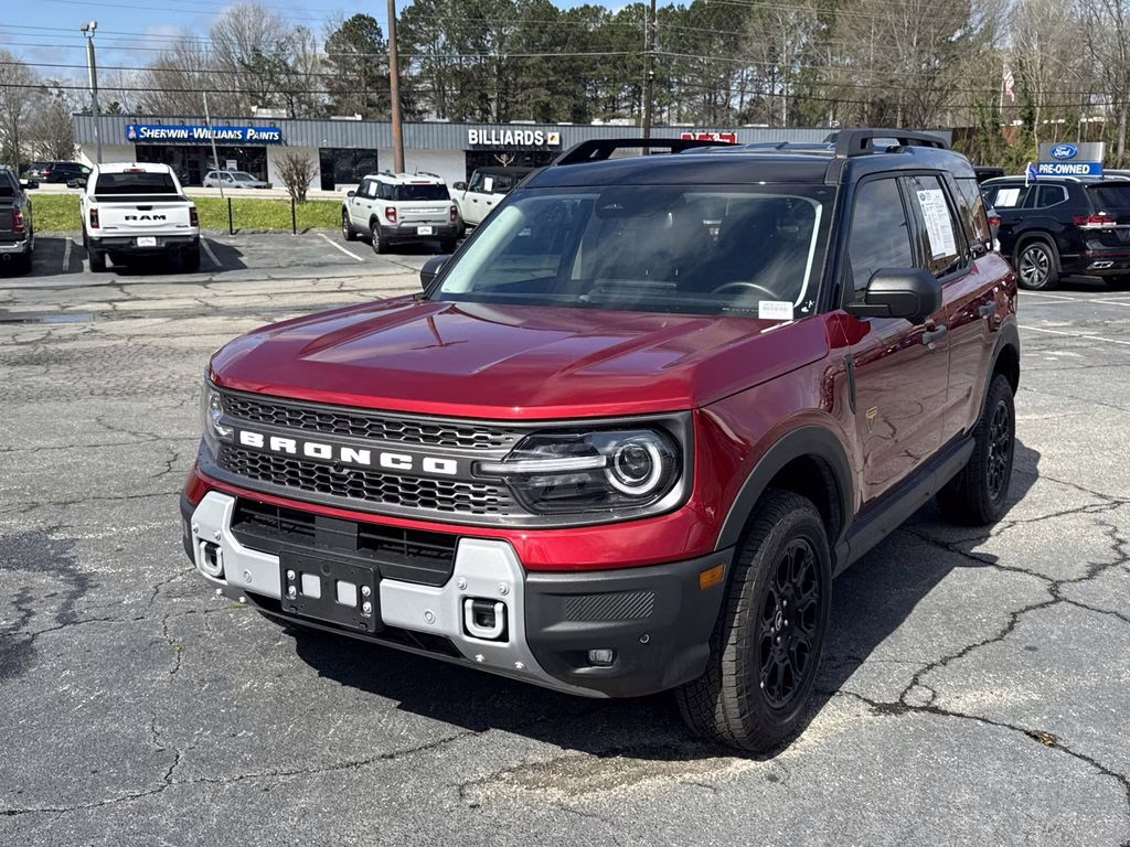 2025 Ruby Red Metallic Ford Bronco Sport Badlands 4X4 SUV