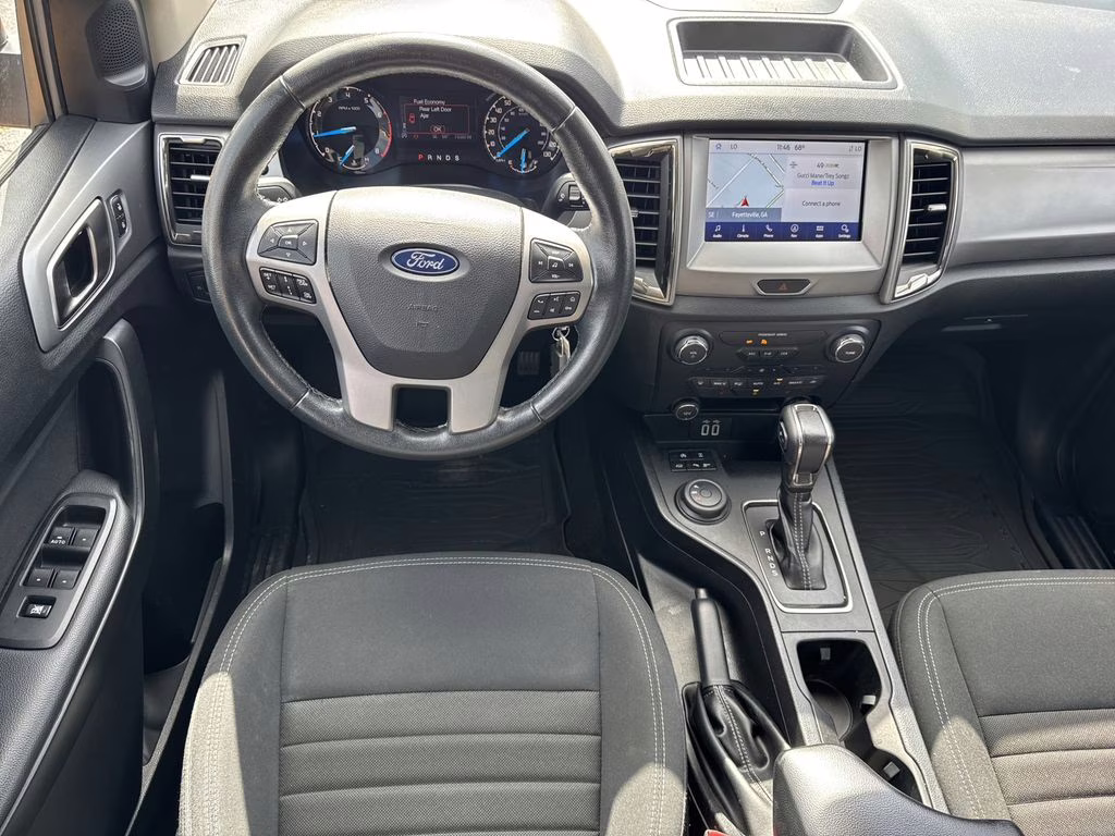 2021 Cyber Orange Metallic Tricoat Ford Ranger XLT 4X4 Truck