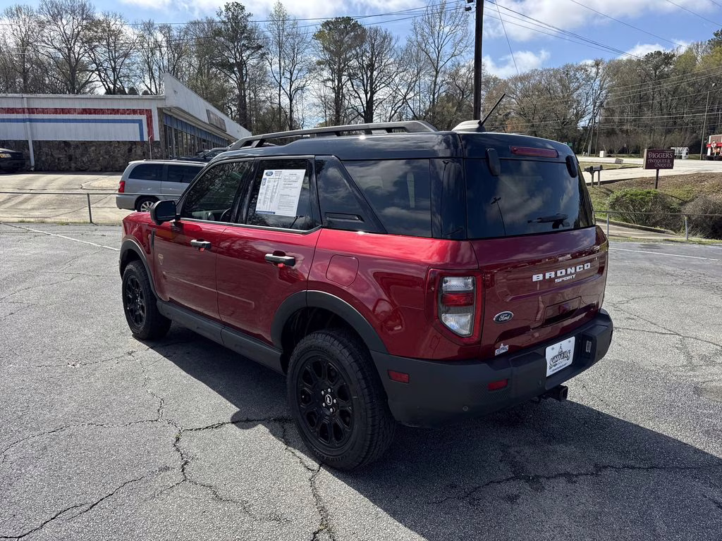 2025 Ruby Red Metallic Ford Bronco Sport Badlands 4X4 SUV