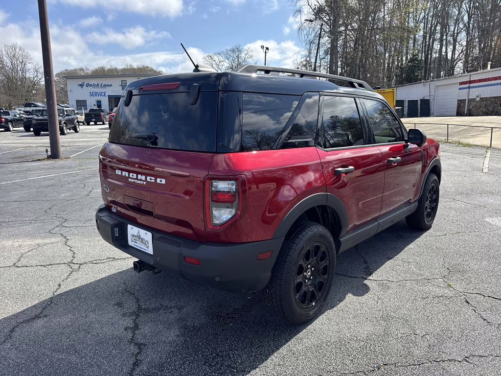 2025 Ruby Red Metallic Ford Bronco Sport Badlands 4X4 SUV