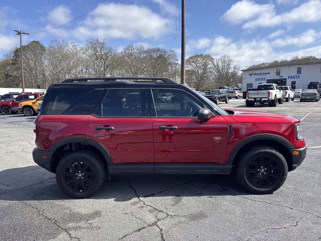 2025 Ruby Red Metallic Ford Bronco Sport Badlands 4X4 SUV