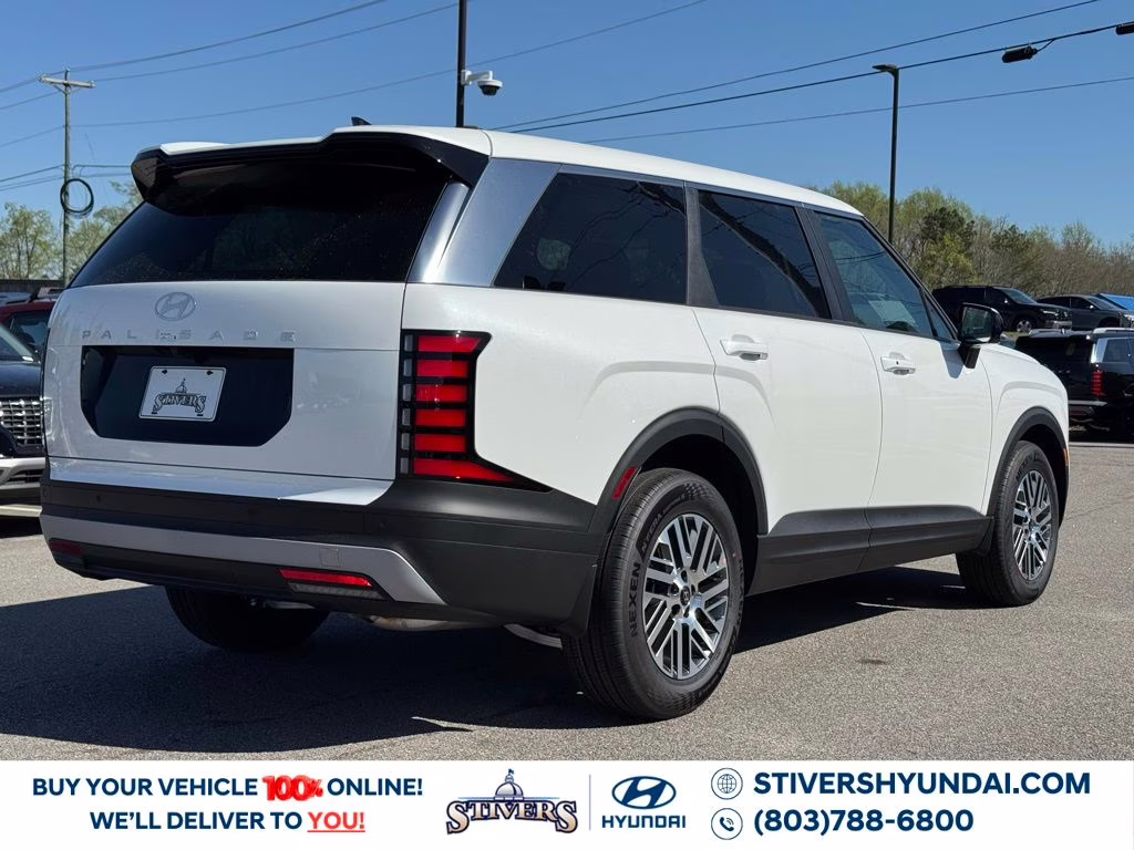 2026 Creamy White Pearl Hyundai Palisade SE FWD SUV