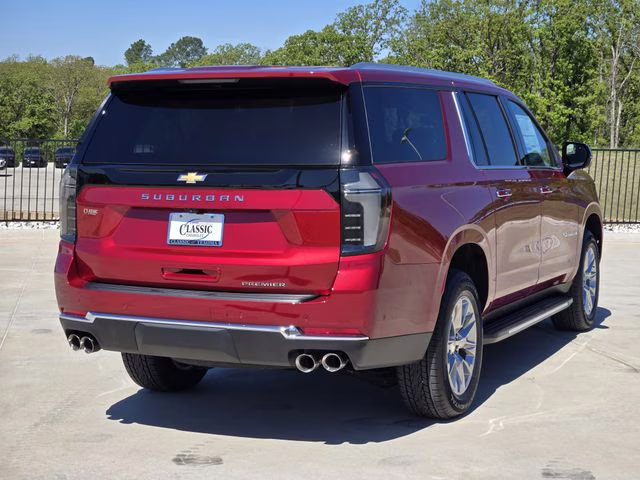 2025 Radiant Red Tintcoat Chevrolet Suburban Premier 4X4 SUV