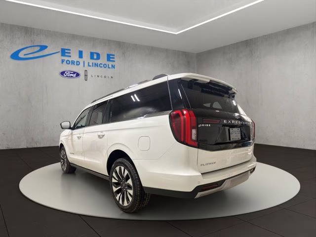 2026 Star White Metallic Tri-Coat Ford Expedition Max Platinum 4X4 SUV