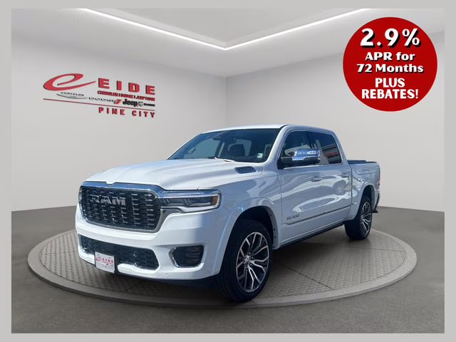 2026 Ivory White Tri-Coat Pearlcoat Ram 1500 Tungsten 4X4 Truck