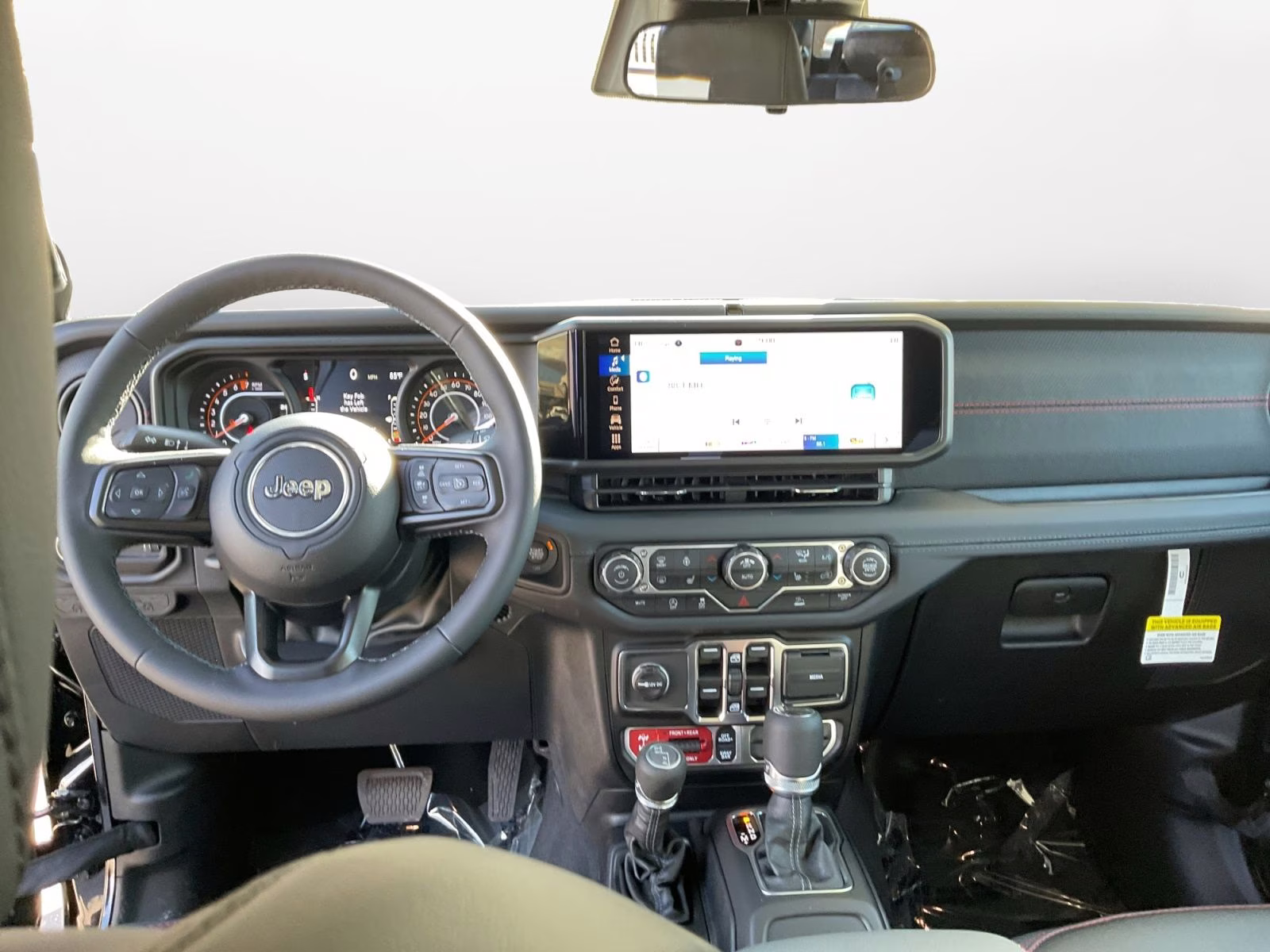 2026 Black Clearcoat Jeep Gladiator Rubicon 4X4 Truck