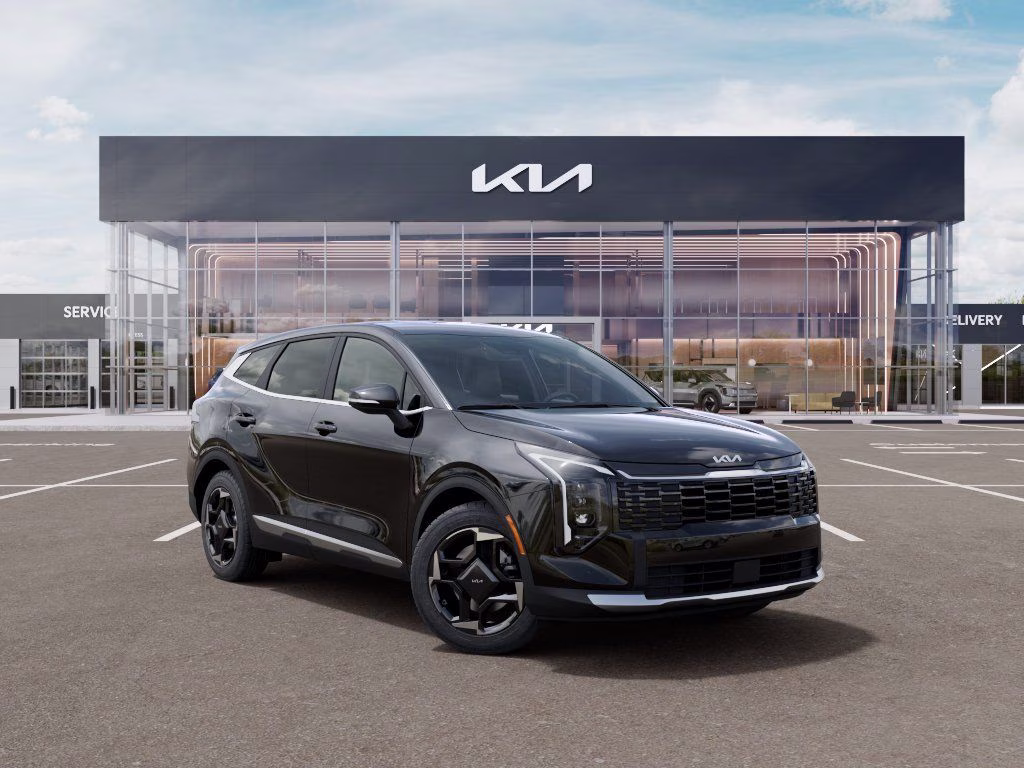 2026 Ebony Black Kia Sportage EX FWD SUV