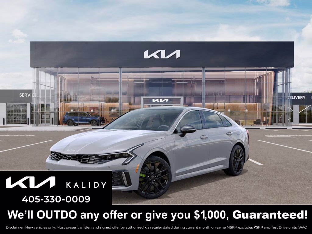 2026 Wolf Gray Kia K5 GT FWD Sedan