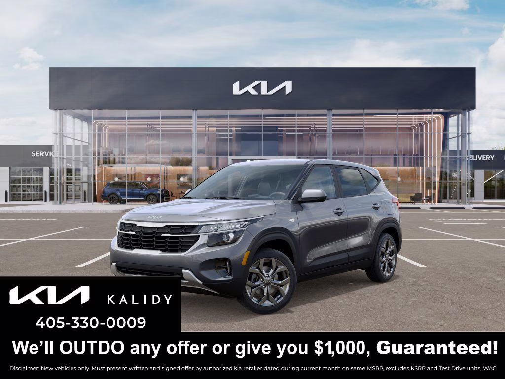 2026 Steel Gray Kia Seltos LX FWD SUV