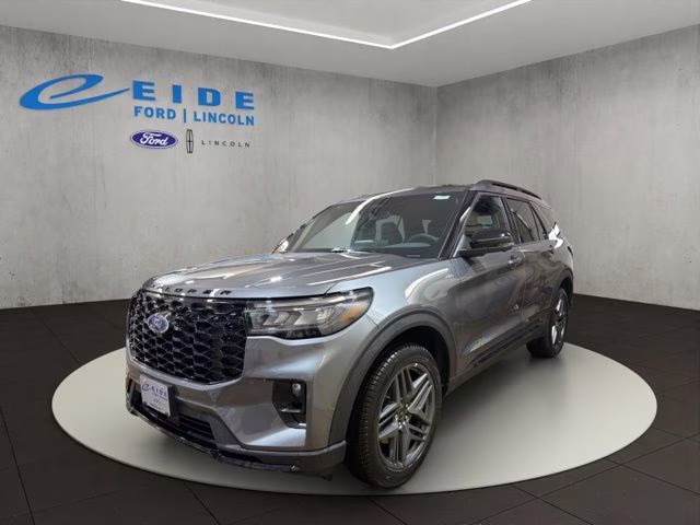 2026 Carbonized Gray Metallic Ford Explorer ST-Line 4X4 SUV