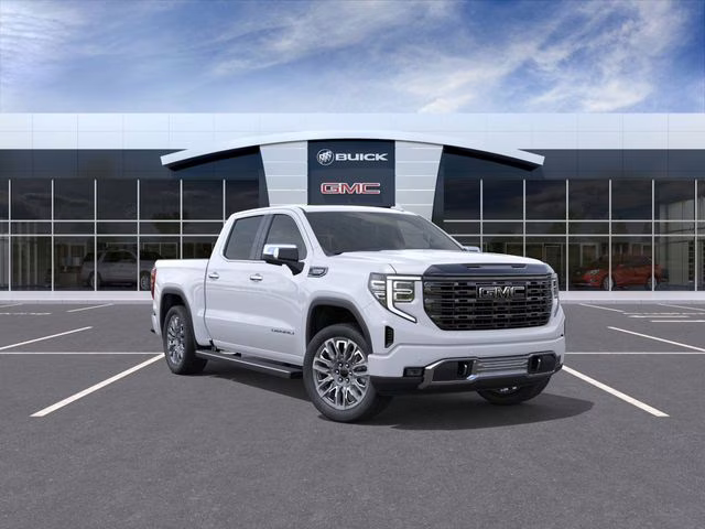 2026 Glacier White Tricoat GMC Sierra 1500 Denali Ultimate 4X4 Truck